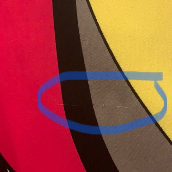 👗Sleeveless Abstract Design Dress 24W - Picture 8 of 9